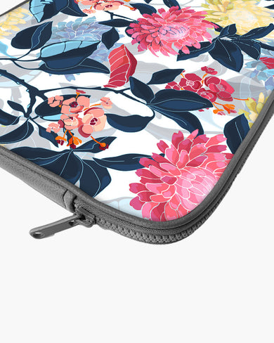 Art Floral MacBook / Laptop-Sleeve