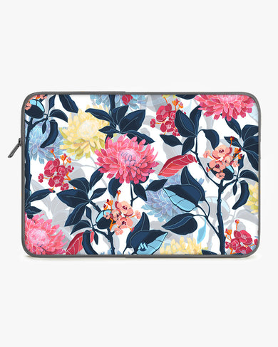Art Floral MacBook / Laptop-Sleeve