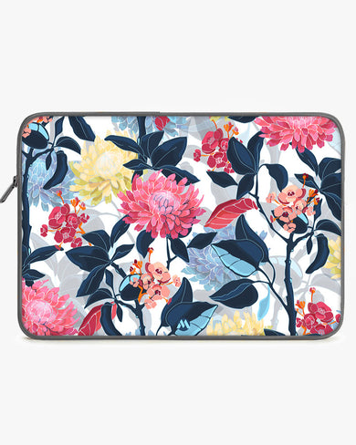 Art Floral MacBook / Laptop-Sleeve
