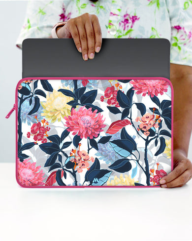 Art Floral MacBook / Laptop-Sleeve