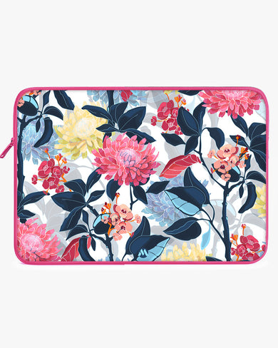 Art Floral MacBook / Laptop-Sleeve