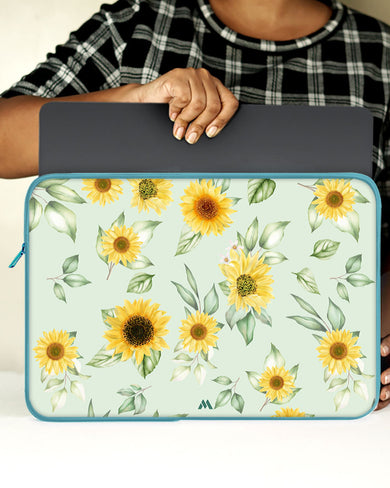 Summer Sunflowers MacBook / Laptop-Sleeve