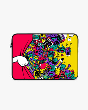 Cute Backstage Monsters MacBook / Laptop Sleeve