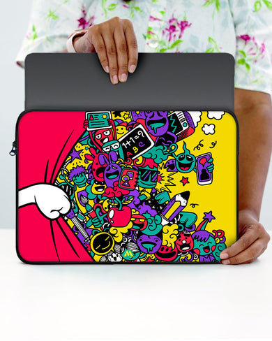 Cute Backstage Monsters MacBook / Laptop Sleeve