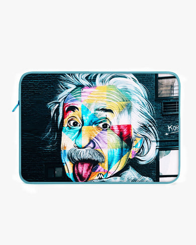 Graffiti-Einstein MacBook / Laptop-Sleeve