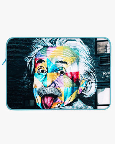 Graffiti-Einstein MacBook / Laptop-Sleeve