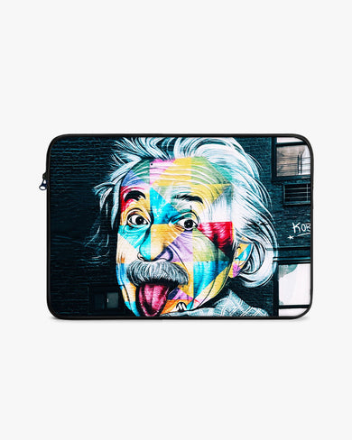 Graffiti-Einstein MacBook / Laptop-Sleeve