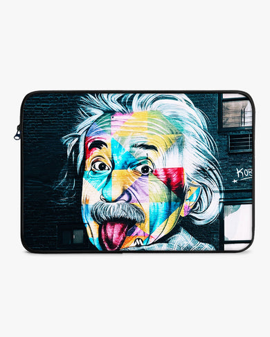 Graffiti-Einstein MacBook / Laptop-Sleeve