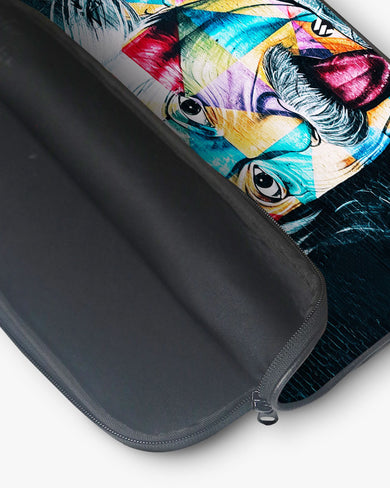 Graffiti-Einstein MacBook / Laptop-Sleeve