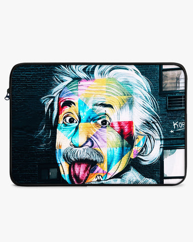 Graffiti-Einstein MacBook / Laptop-Sleeve