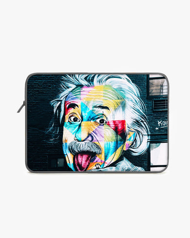 Graffiti-Einstein MacBook / Laptop-Sleeve