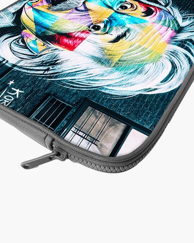 Graffiti-Einstein MacBook / Laptop-Sleeve