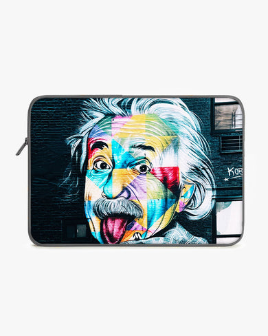 Graffiti-Einstein MacBook / Laptop-Sleeve