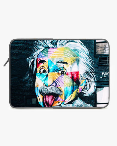 Graffiti-Einstein MacBook / Laptop-Sleeve