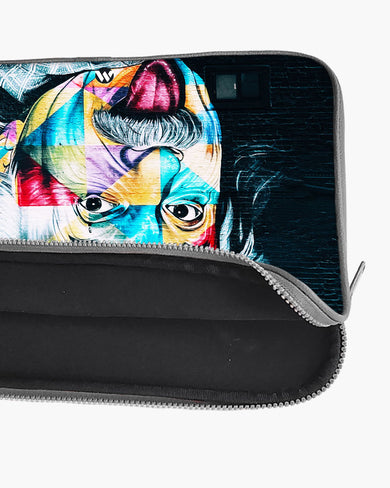 Graffiti-Einstein MacBook / Laptop-Sleeve