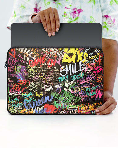 Graffiti-Walled MacBook / Laptop-Sleeve