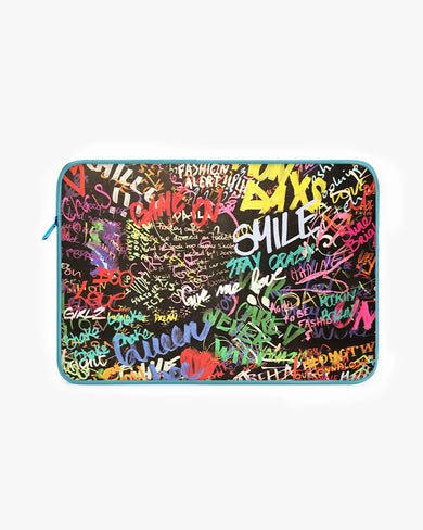 Graffiti-Walled MacBook / Laptop-Sleeve