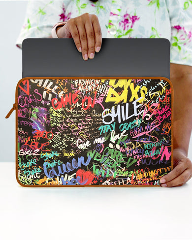 Graffiti-Walled MacBook / Laptop-Sleeve