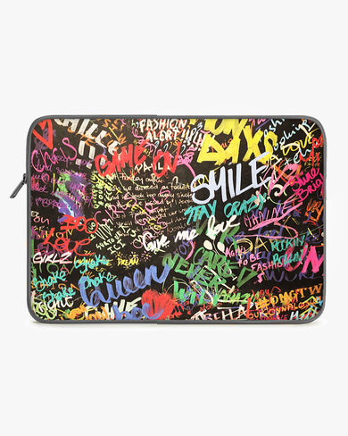 Graffiti-Walled MacBook / Laptop-Sleeve