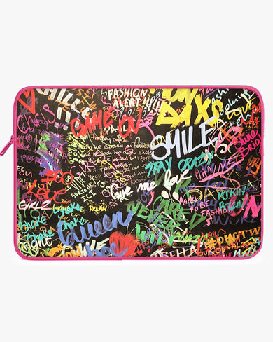 Graffiti-Walled MacBook / Laptop-Sleeve