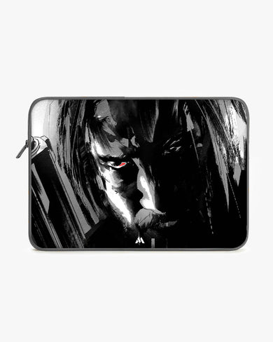 John Wick - Charcoal Art MacBook / Laptop-Sleeve