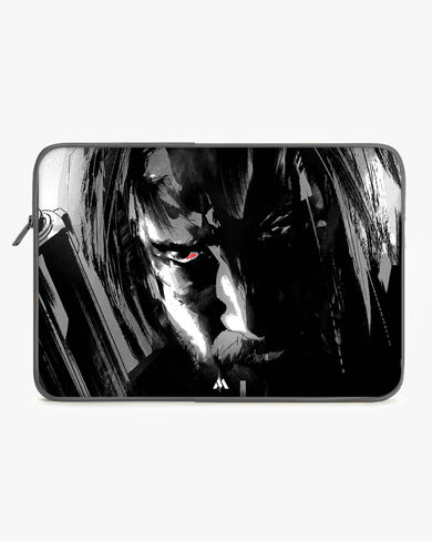 John Wick - Charcoal Art MacBook / Laptop-Sleeve