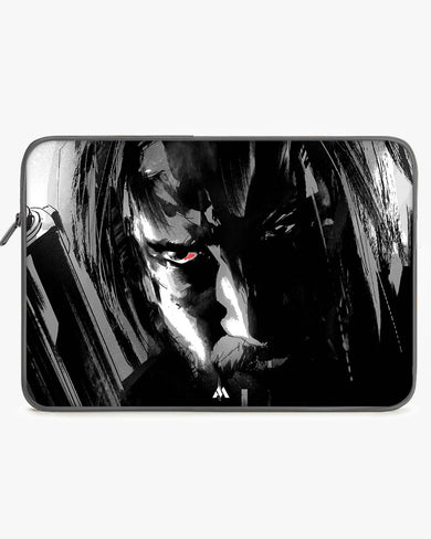 John Wick - Charcoal Art MacBook / Laptop-Sleeve