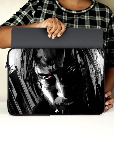 John Wick - Charcoal Art MacBook / Laptop-Sleeve