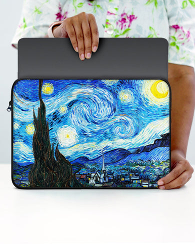 The Starry Night [Van Gogh] MacBook / Laptop-Sleeve