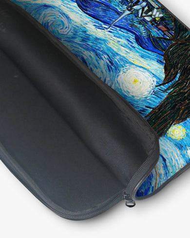 The Starry Night [Van Gogh] MacBook / Laptop-Sleeve