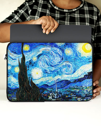The Starry Night [Van Gogh] MacBook / Laptop-Sleeve