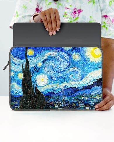 The Starry Night [Van Gogh] MacBook / Laptop-Sleeve