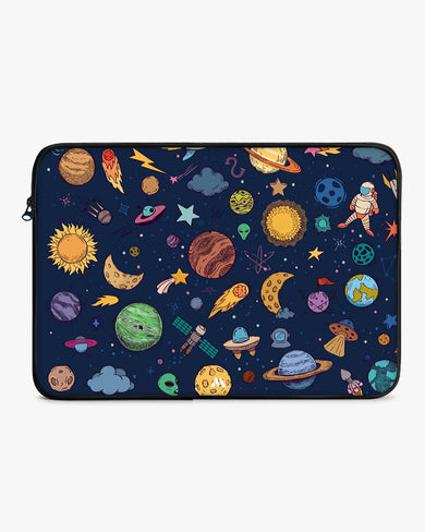 Space Frenzy MacBook / Laptop-Sleeve