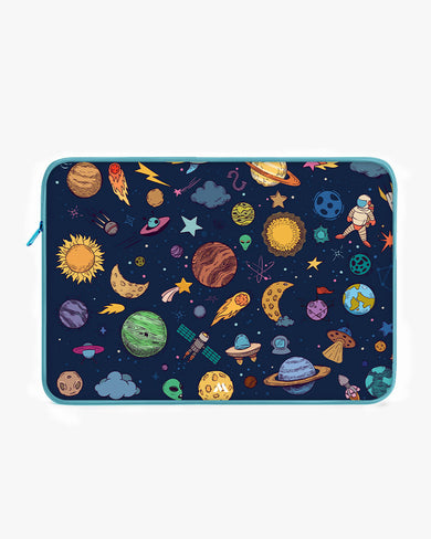 Space Frenzy MacBook / Laptop-Sleeve