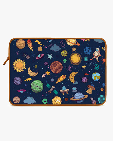 Space Frenzy MacBook / Laptop-Sleeve