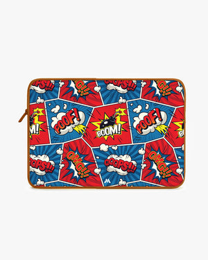 Comic Explosion MacBook / Laptop-Sleeve