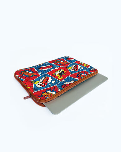 Comic Explosion MacBook / Laptop-Sleeve