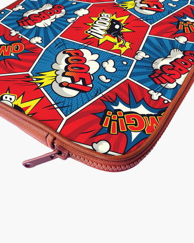 Comic Explosion MacBook / Laptop-Sleeve