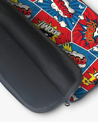 Comic Explosion MacBook / Laptop-Sleeve