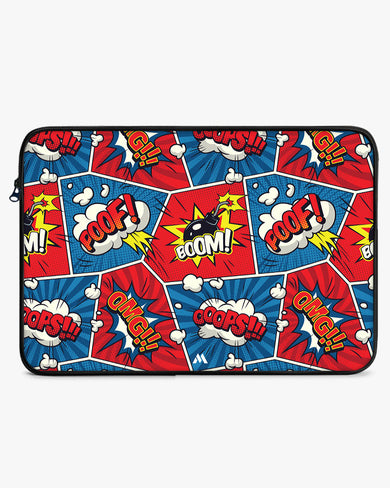 Comic Explosion MacBook / Laptop-Sleeve