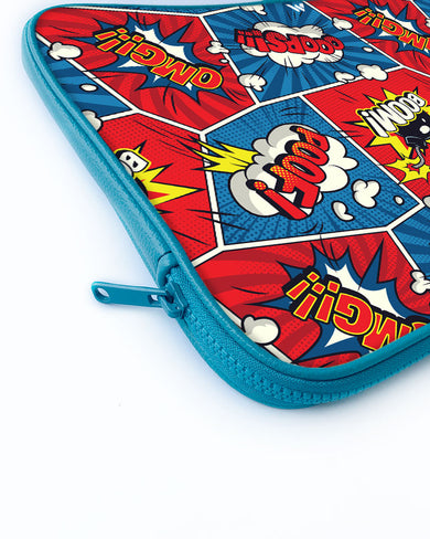 Comic Explosion MacBook / Laptop-Sleeve