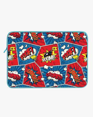 Comic Explosion MacBook / Laptop-Sleeve