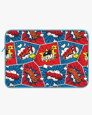 Comic Explosion MacBook / Laptop-Sleeve