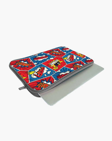 Comic Explosion MacBook / Laptop-Sleeve