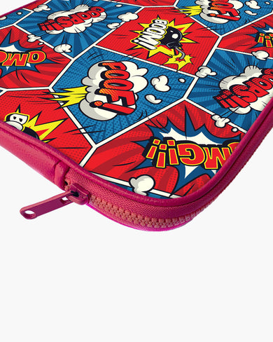 Comic Explosion MacBook / Laptop-Sleeve