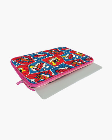 Comic Explosion MacBook / Laptop-Sleeve