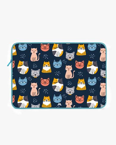 Kitty Galore MacBook / Laptop-Sleeve