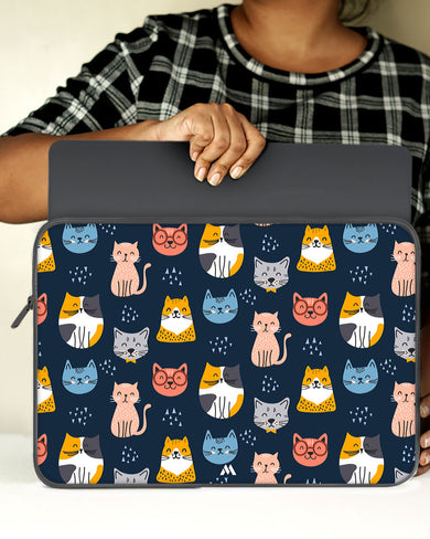 Kitty Galore MacBook / Laptop-Sleeve
