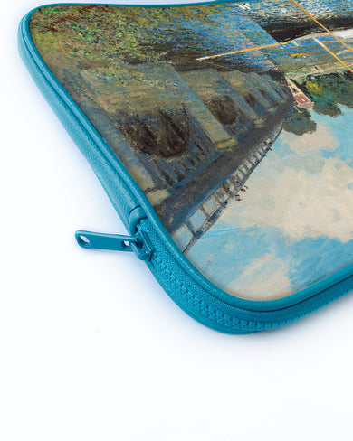 Claude Monet-Bridge at Argenteuil MacBook / Laptop Sleeve