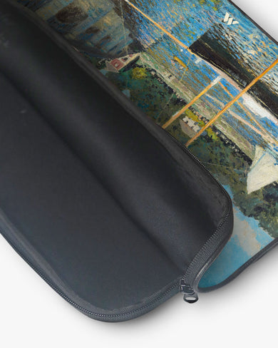 Claude Monet-Bridge at Argenteuil MacBook / Laptop Sleeve